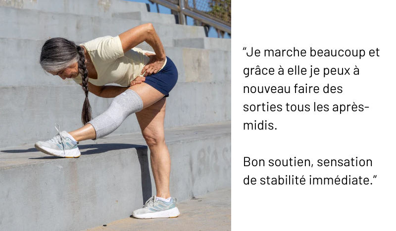 Genouillères en fibre de bambou PEDIVO®